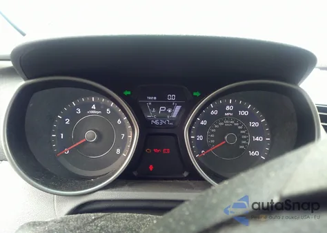 2014 Hyundai Elantra Se z USA, uszkodzony, nr VIN 5NPDH4AE4EH483031